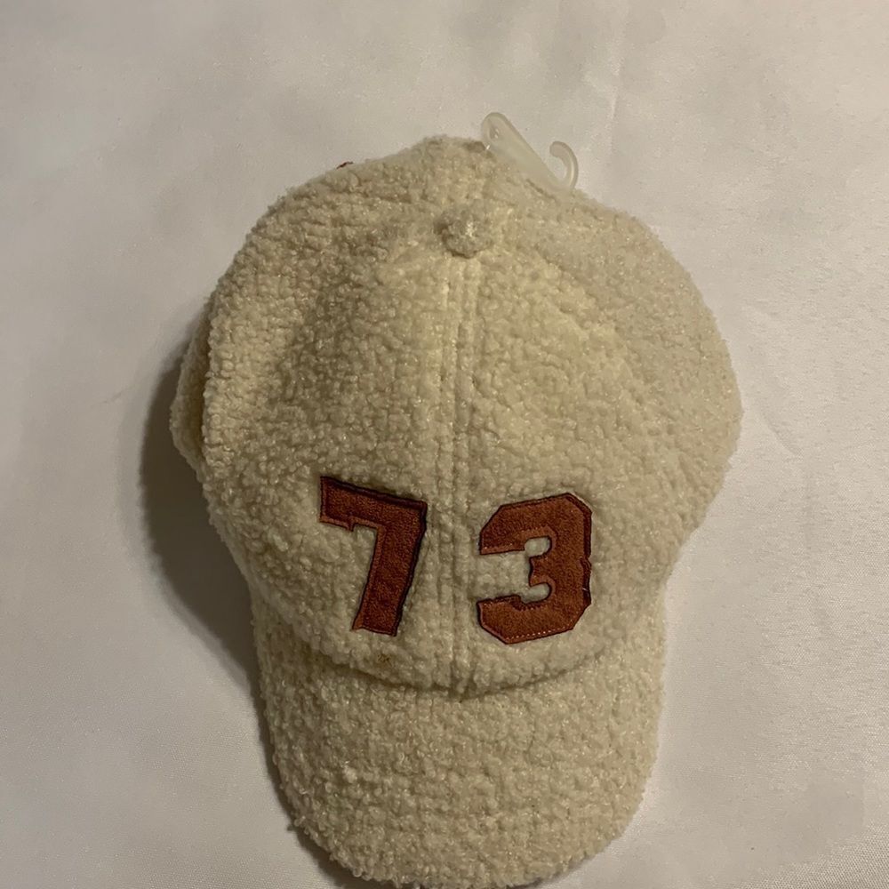 Ladies Sherpa adjustable ball cap.  NWT